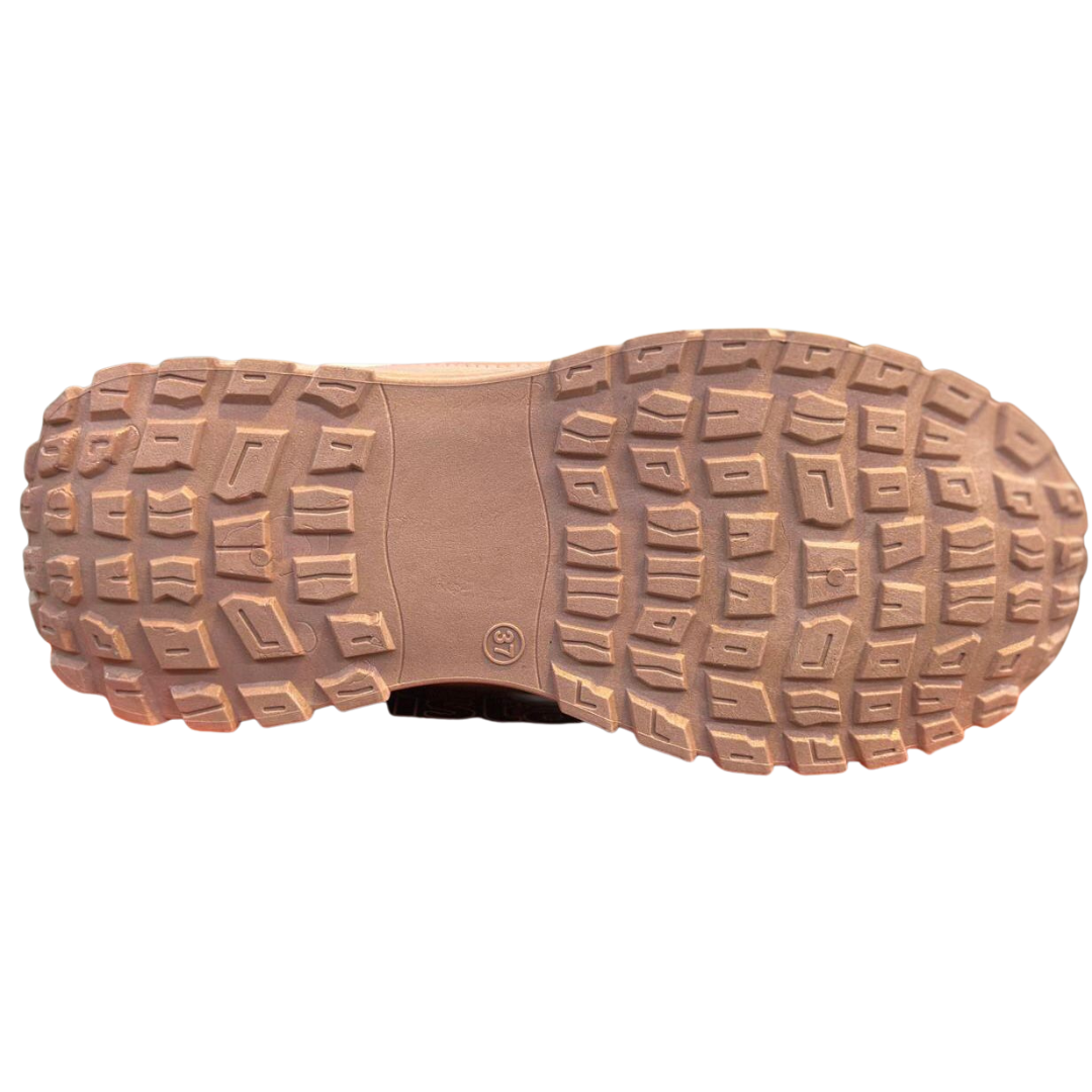 Pink & white instant style sneakers for women