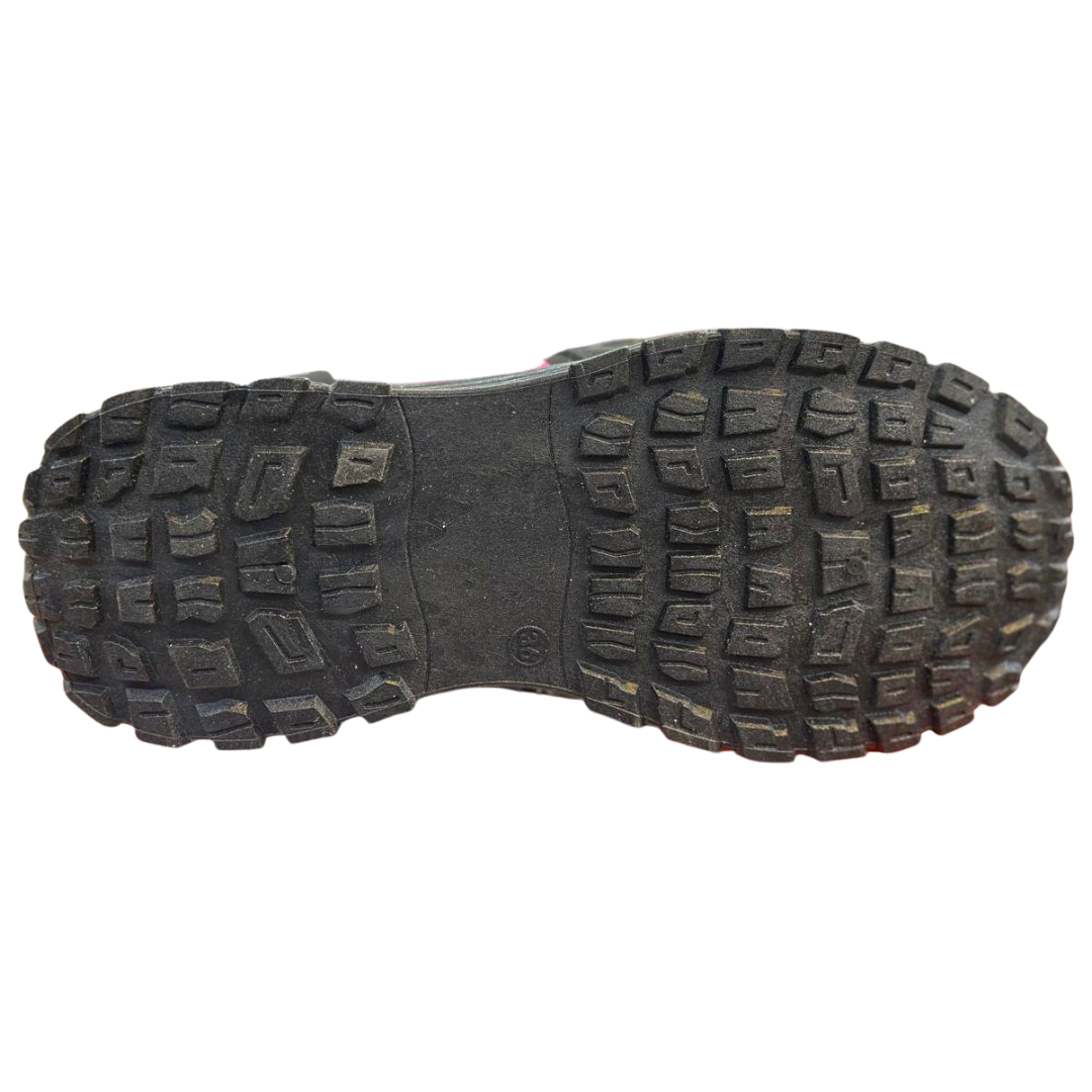 Black & pink instant style sneakers for women