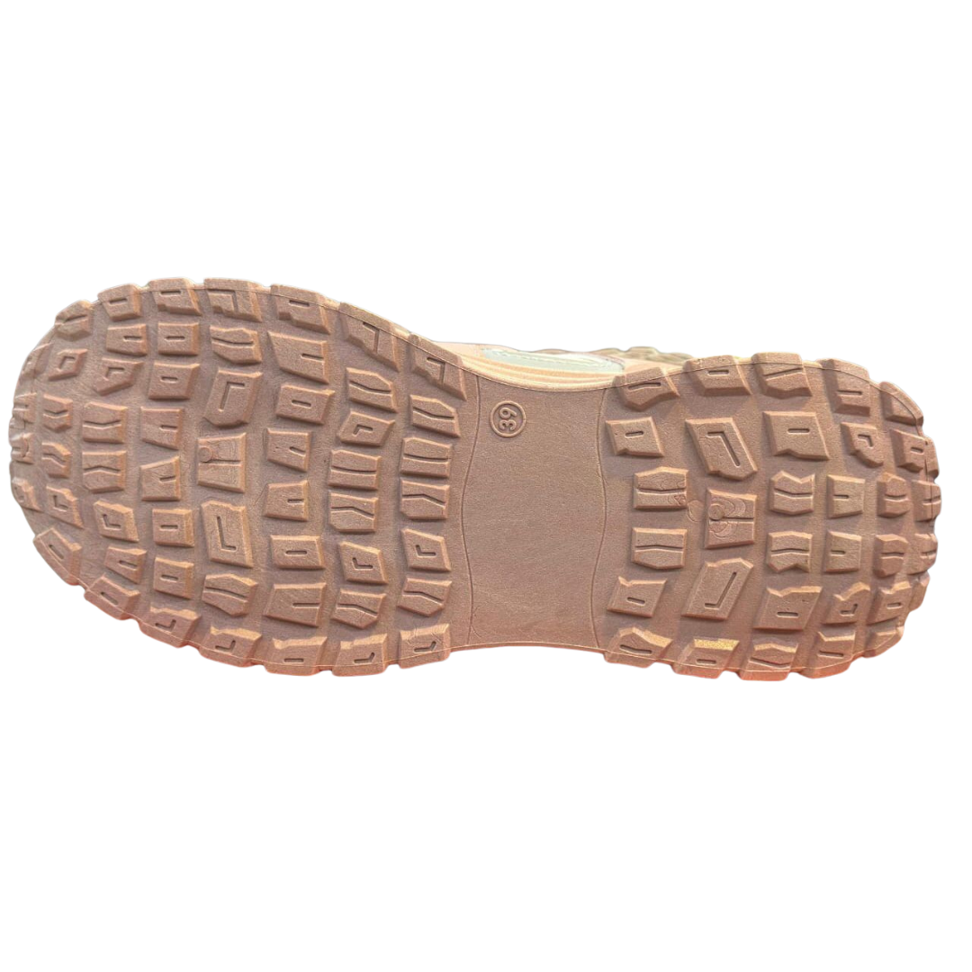 Pink & white instant style sneakers for women